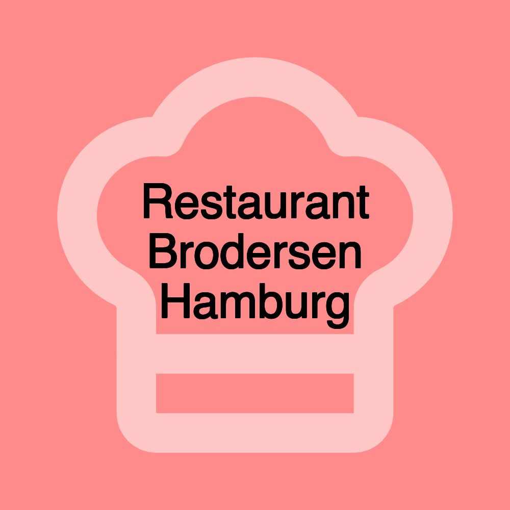 Restaurant Brodersen Hamburg