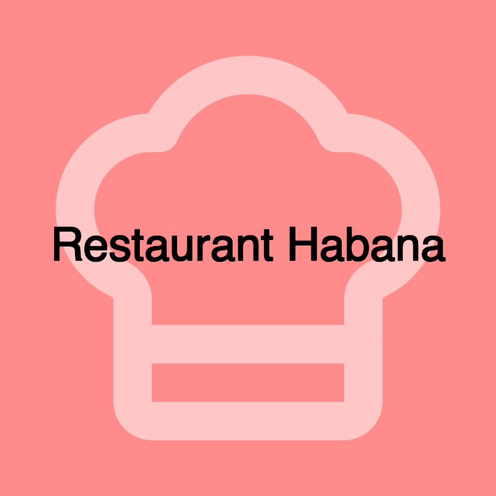 Restaurant Habana