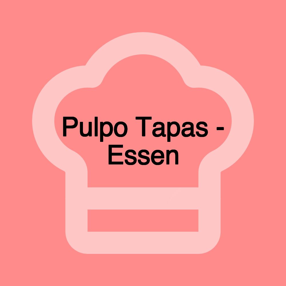 Pulpo Tapas - Essen