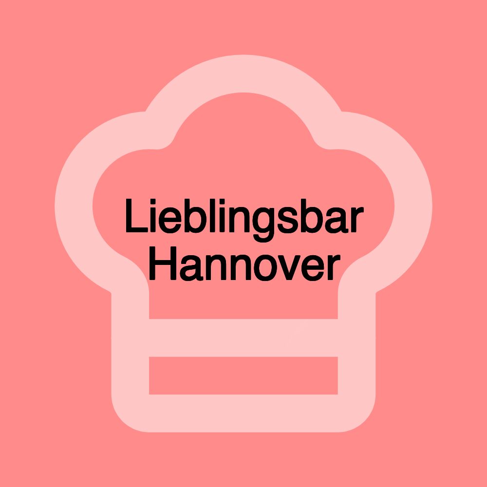 Lieblingsbar Hannover