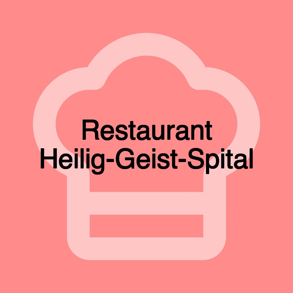 Restaurant Heilig-Geist-Spital