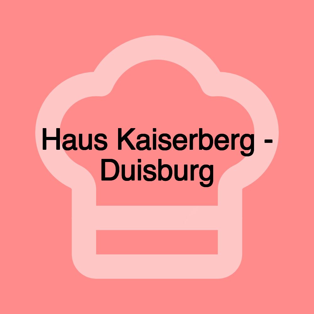 Haus Kaiserberg - Duisburg