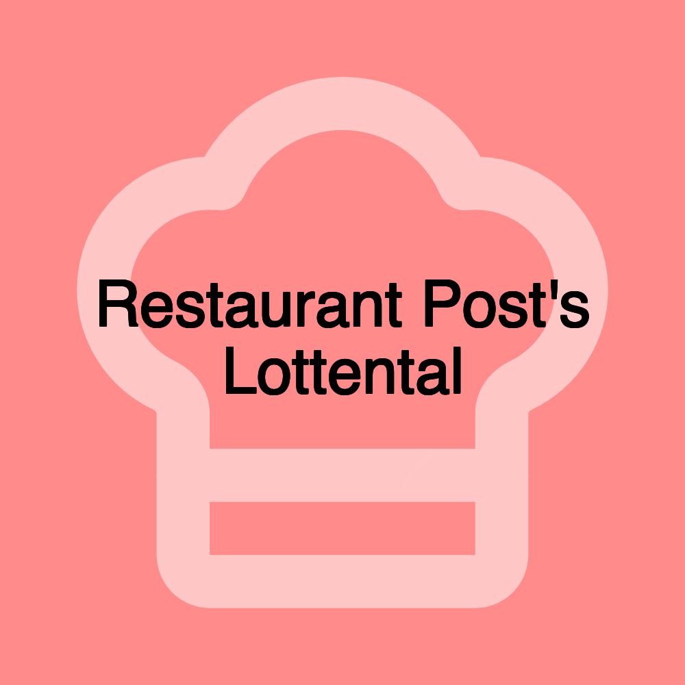 Restaurant Post's Lottental