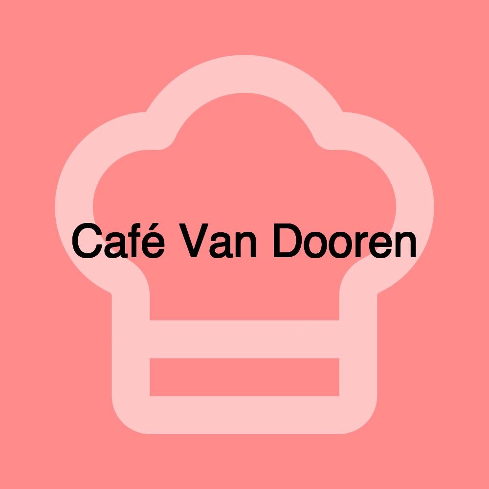 Café Van Dooren