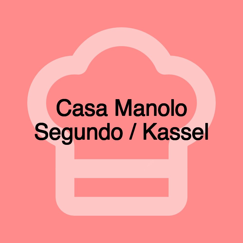 Casa Manolo Segundo / Kassel