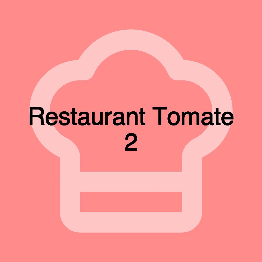 Restaurant Tomate 2