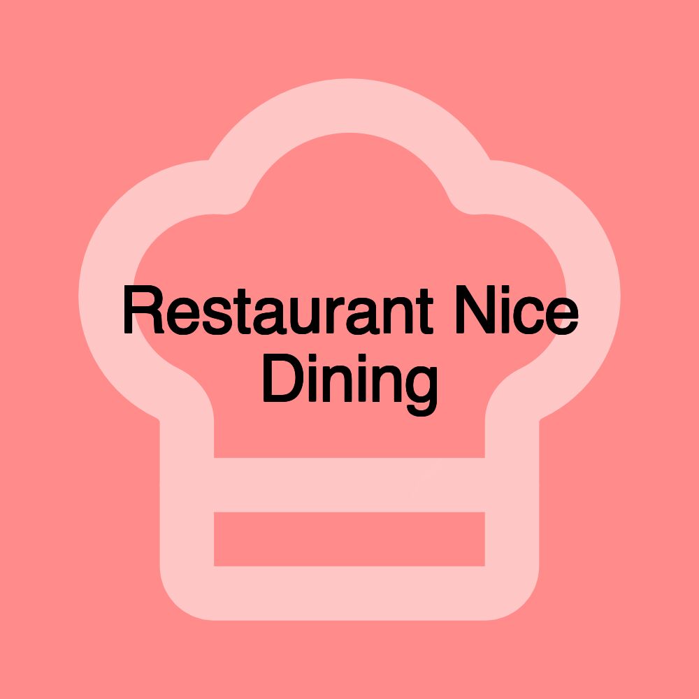 Restaurant Nice Dining