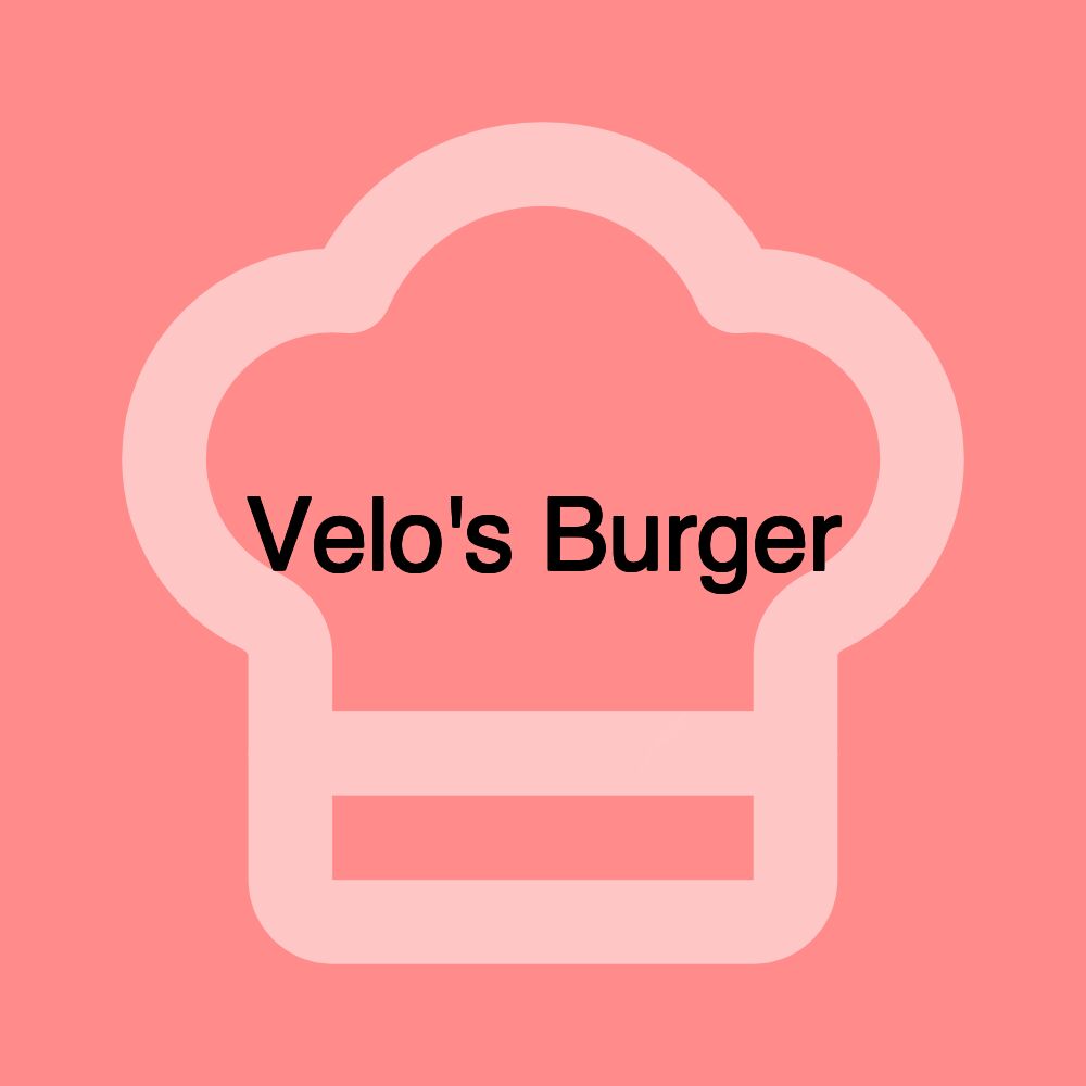 Velo's Burger