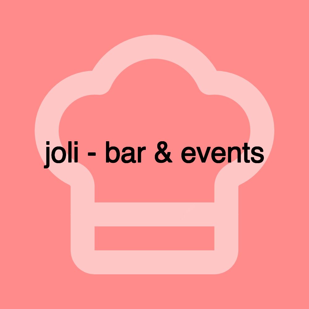 joli - bar & events