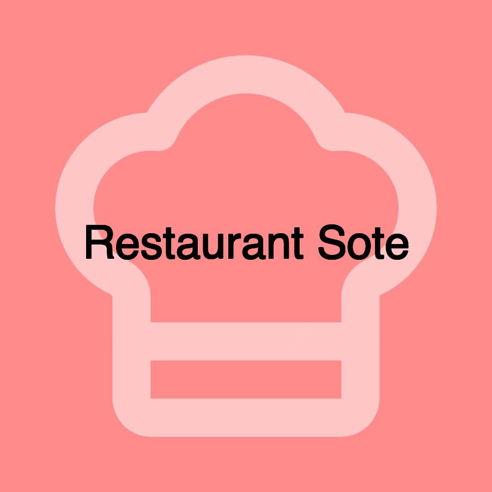 Restaurant Sote