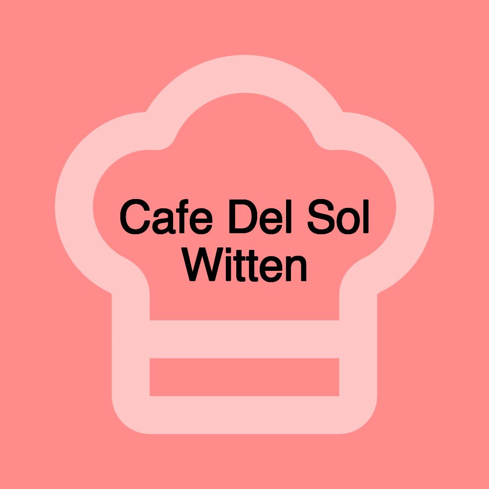 Cafe Del Sol Witten