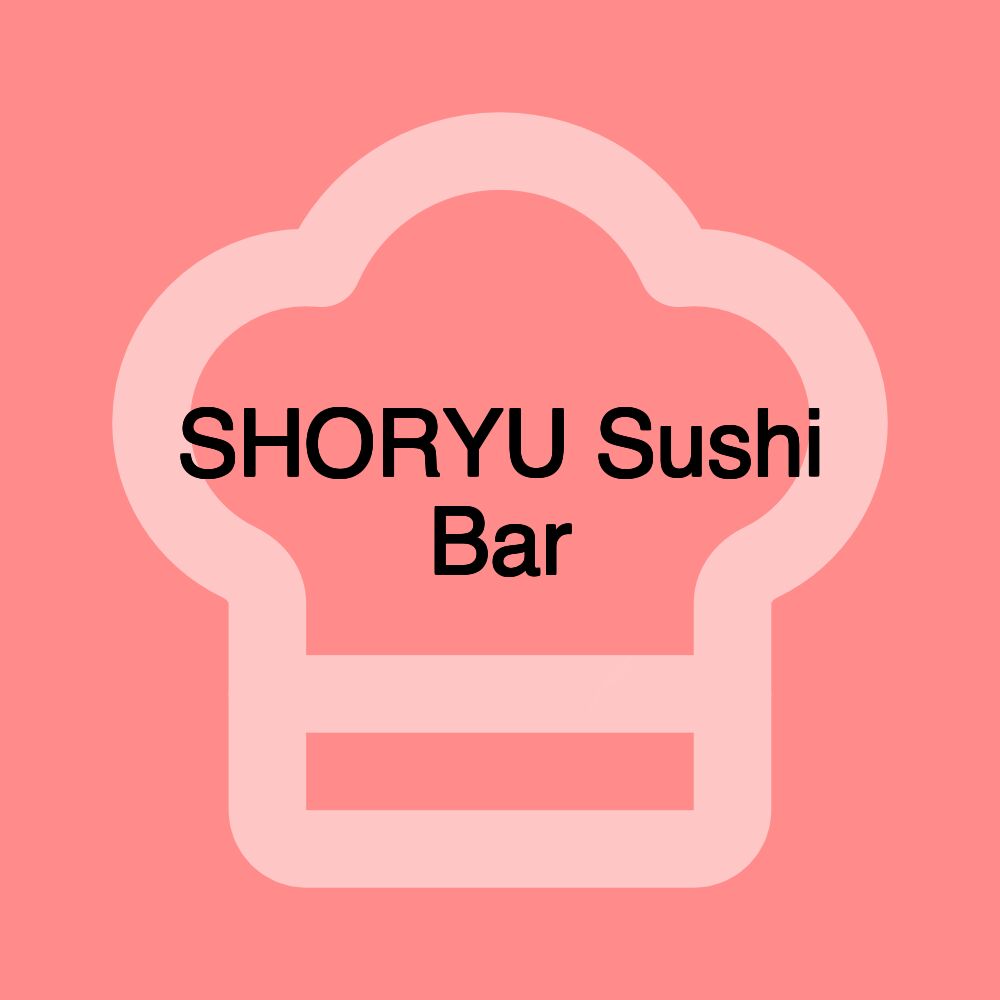 SHORYU Sushi Bar