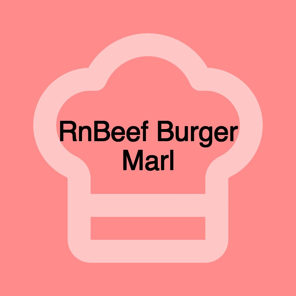 RnBeef Burger Marl