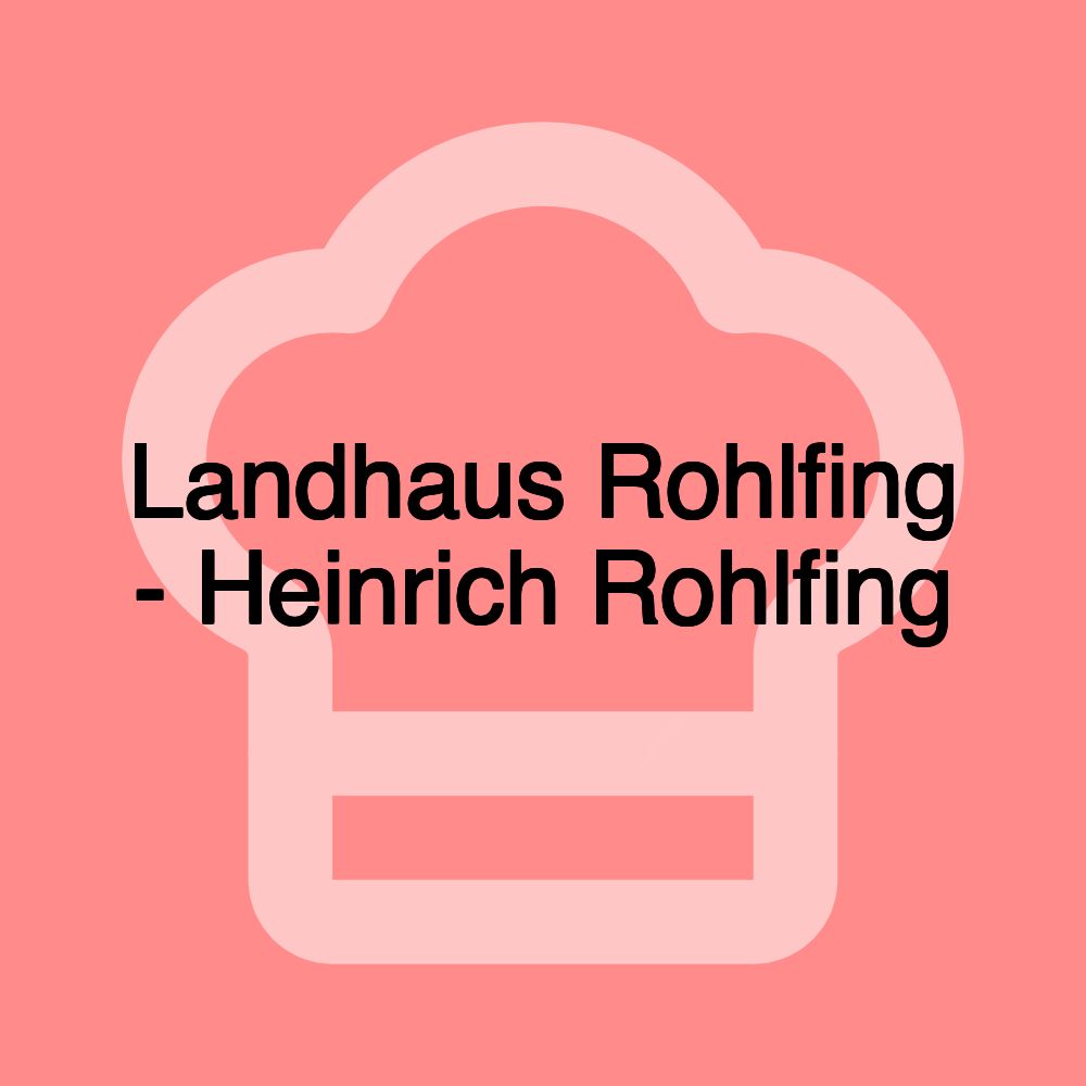 Landhaus Rohlfing - Heinrich Rohlfing