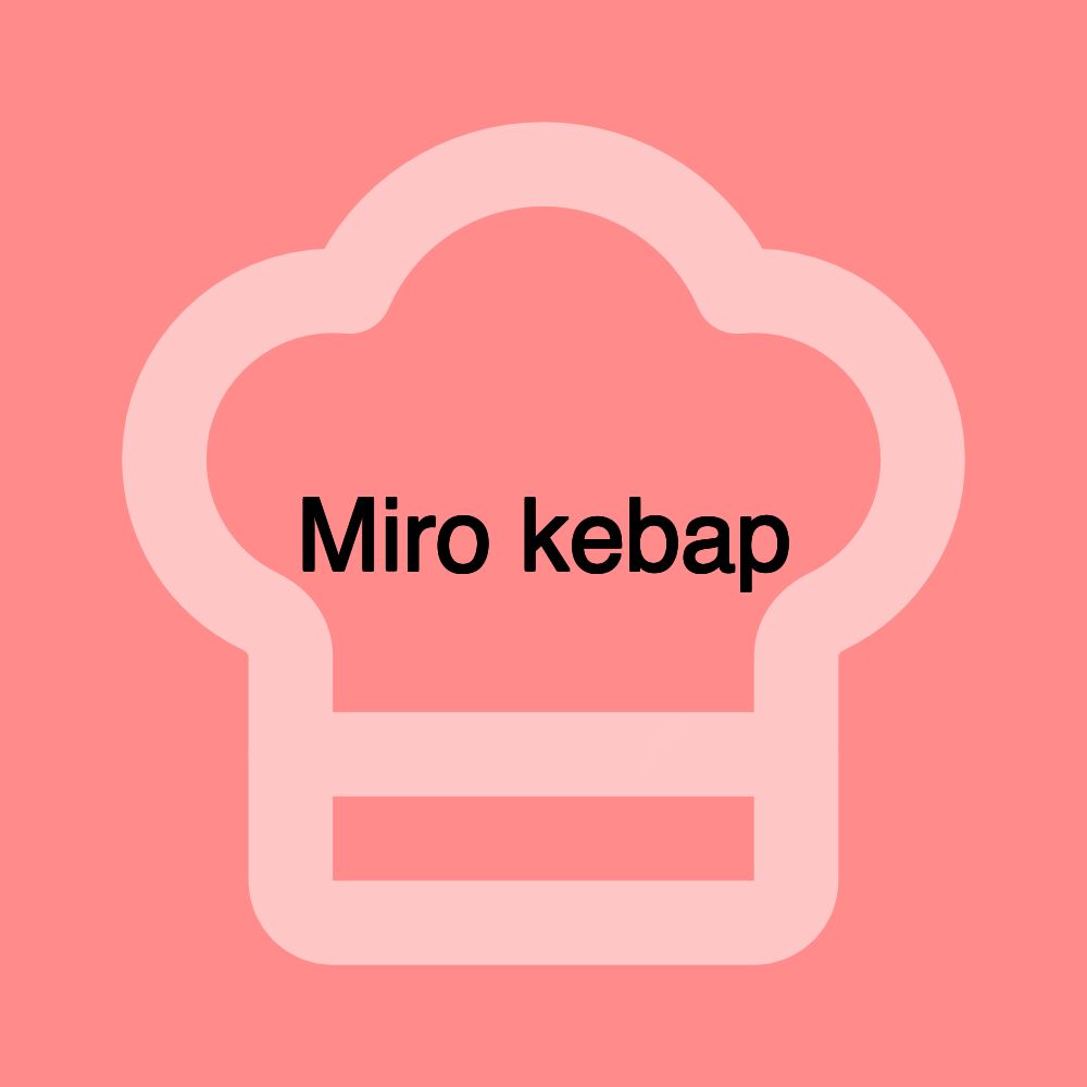 Miro kebap