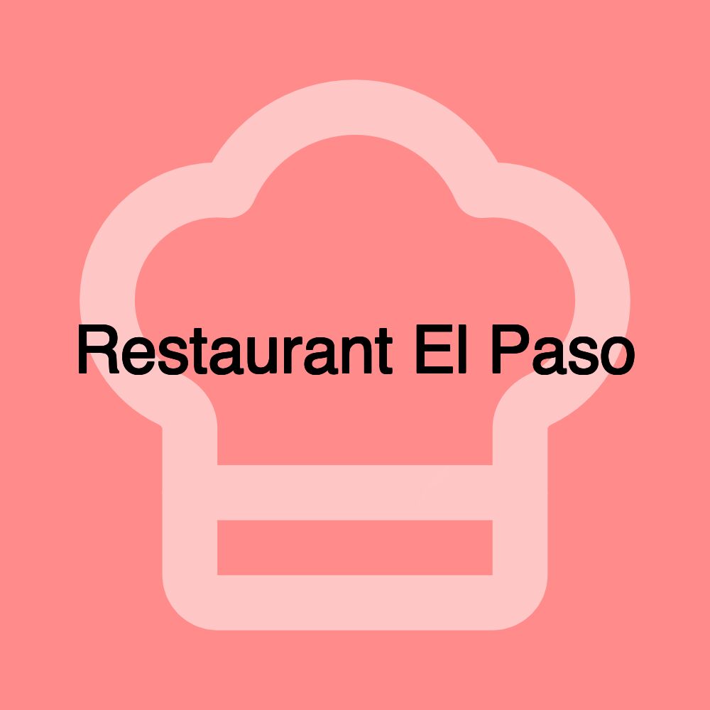 Restaurant El Paso