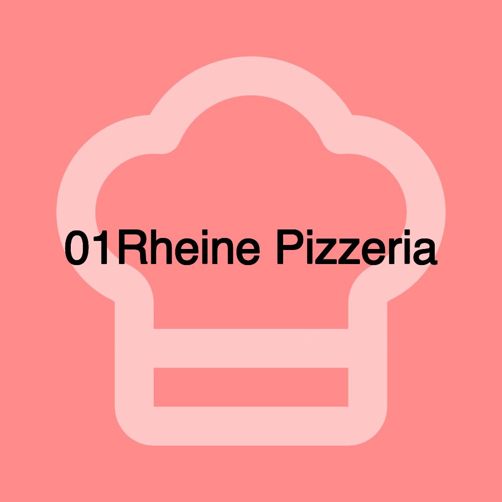 01Rheine Pizzeria