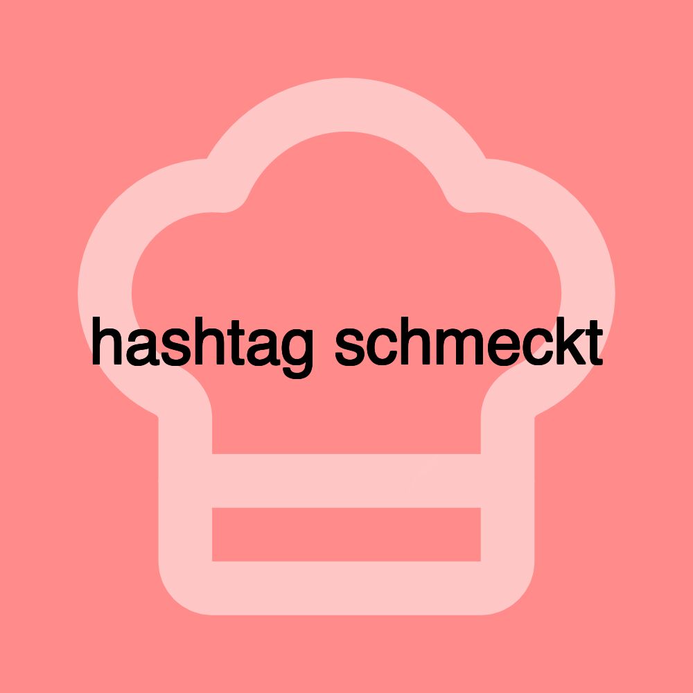 hashtag schmeckt