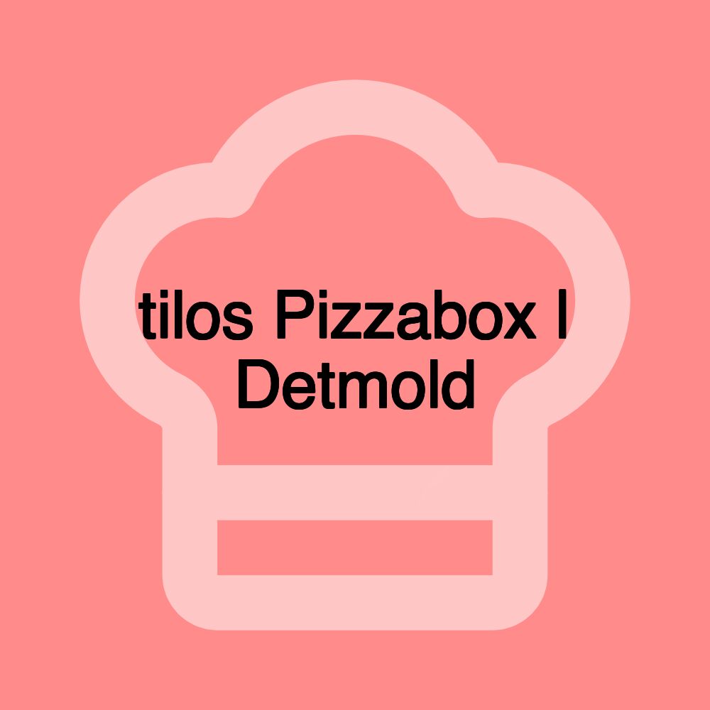 tilos Pizzabox | Detmold