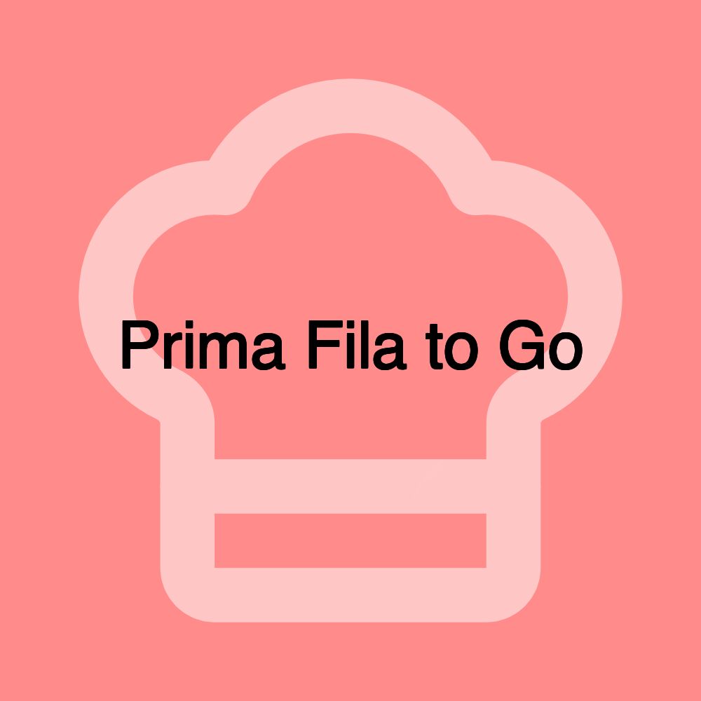 Prima Fila to Go