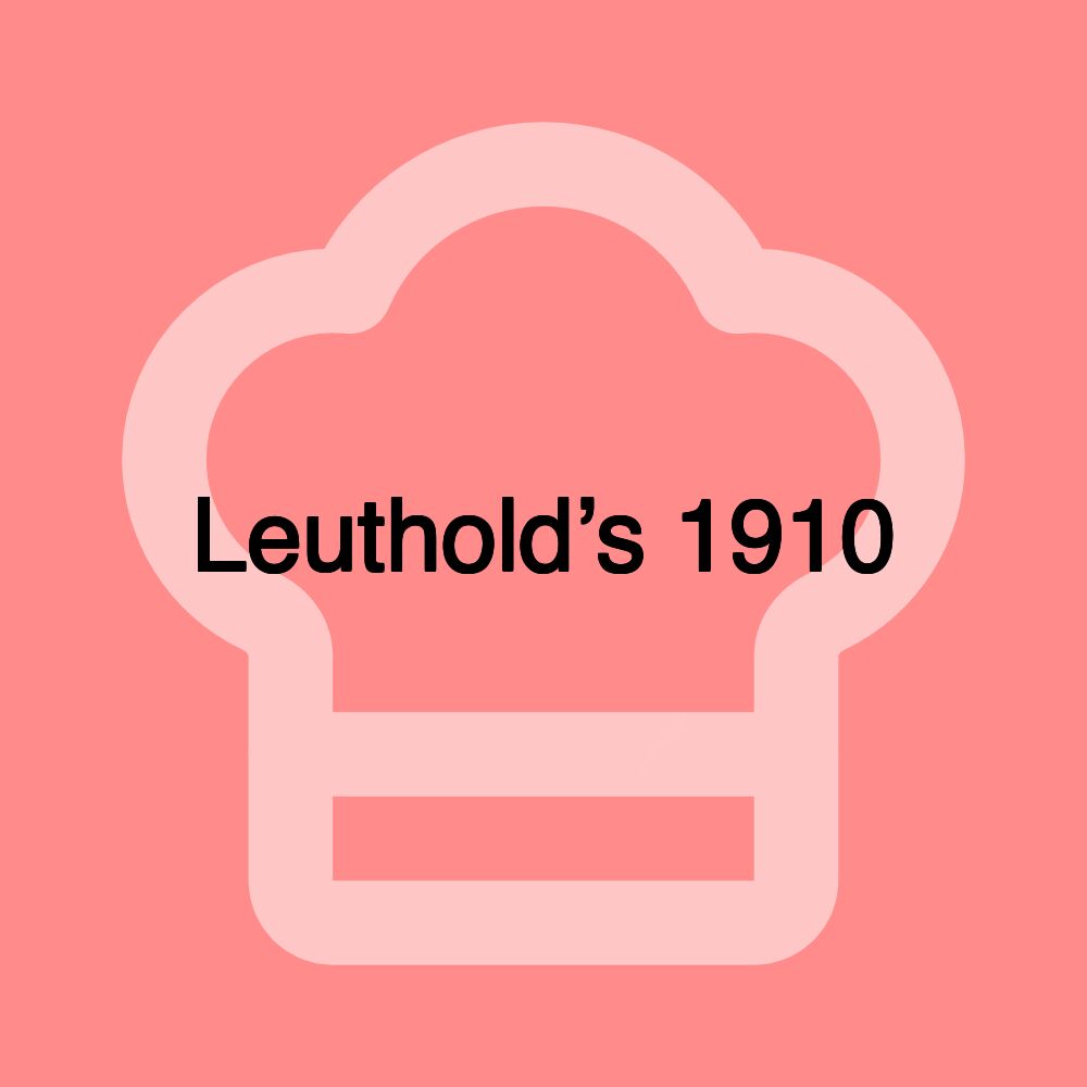 Leuthold’s 1910