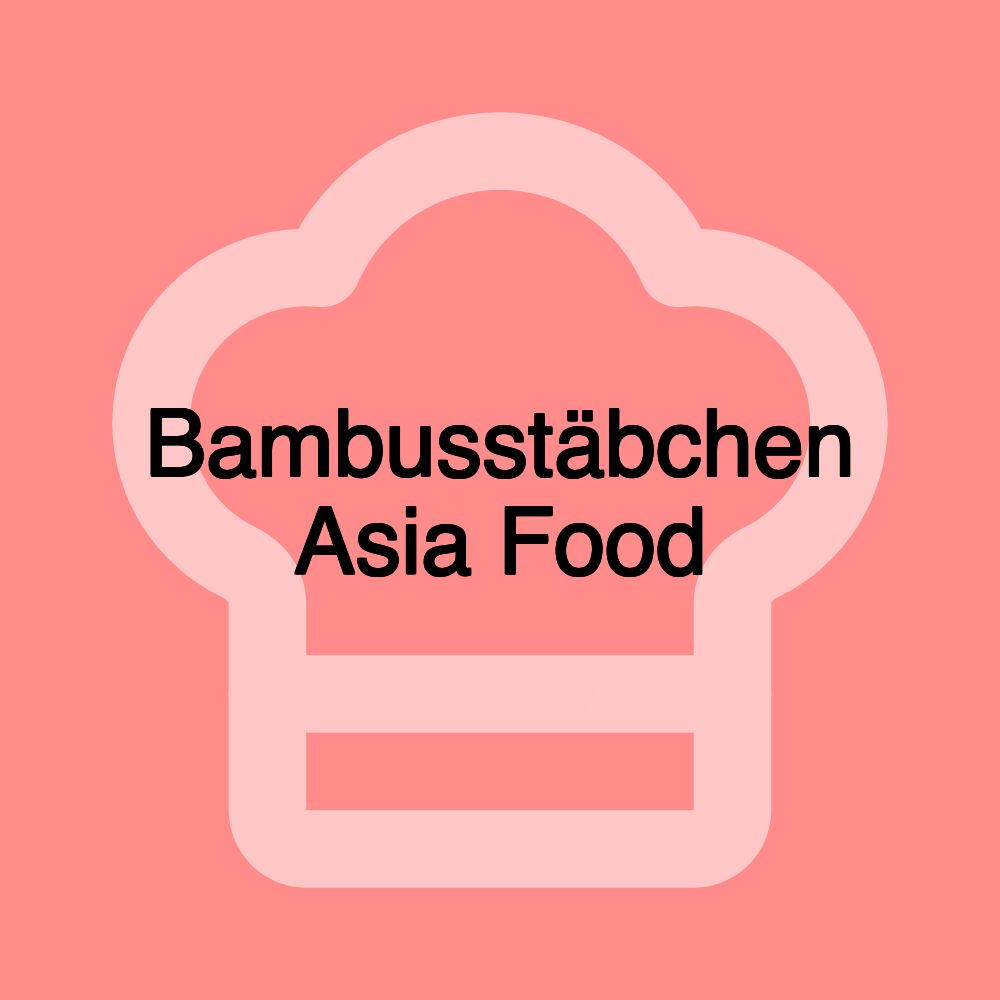 Bambusstäbchen Asia Food