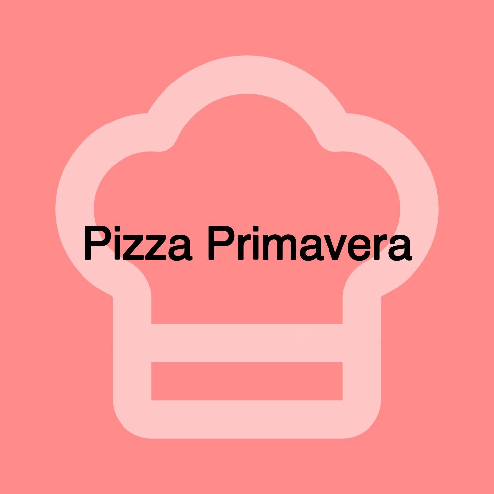 Pizza Primavera