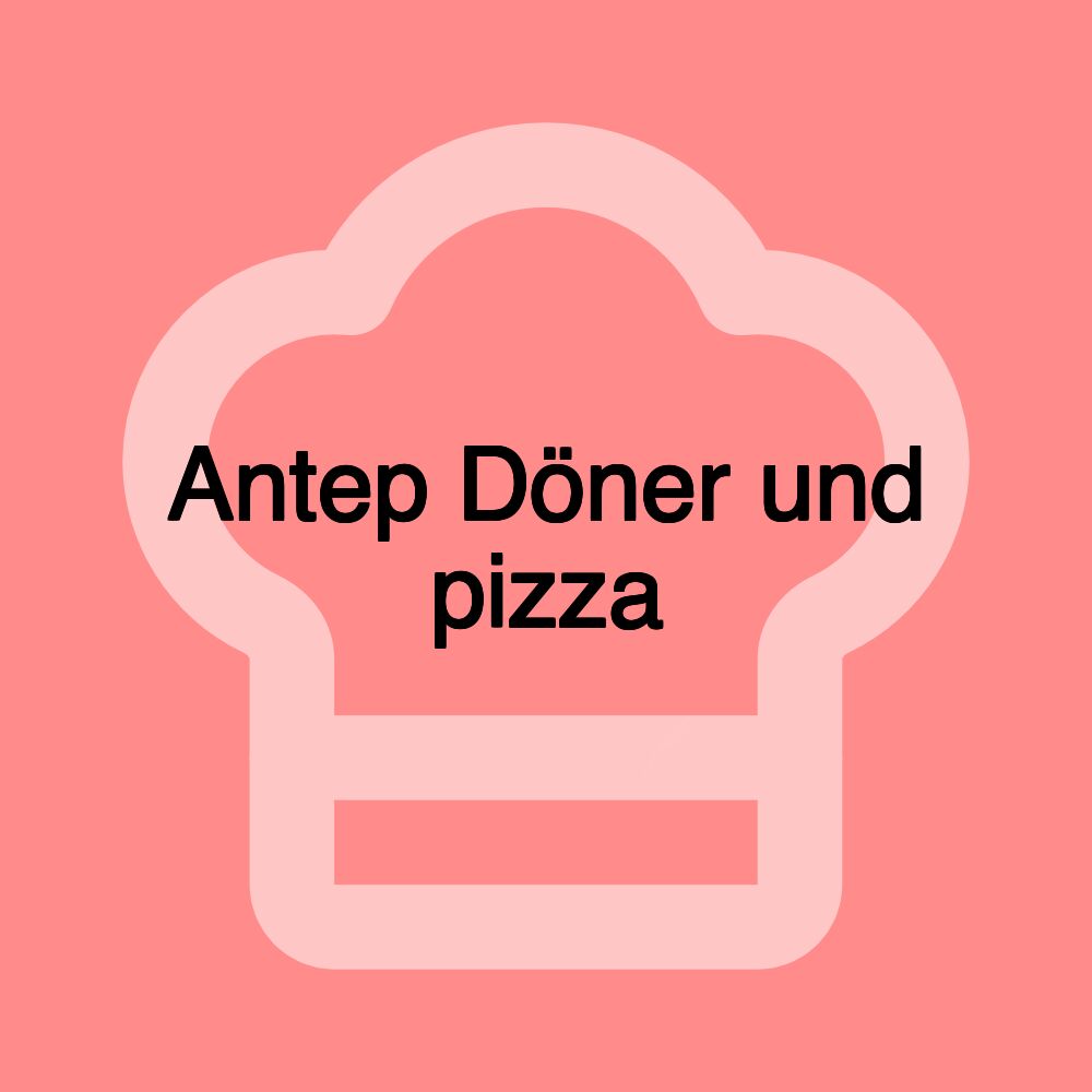 Antep Döner und pizza