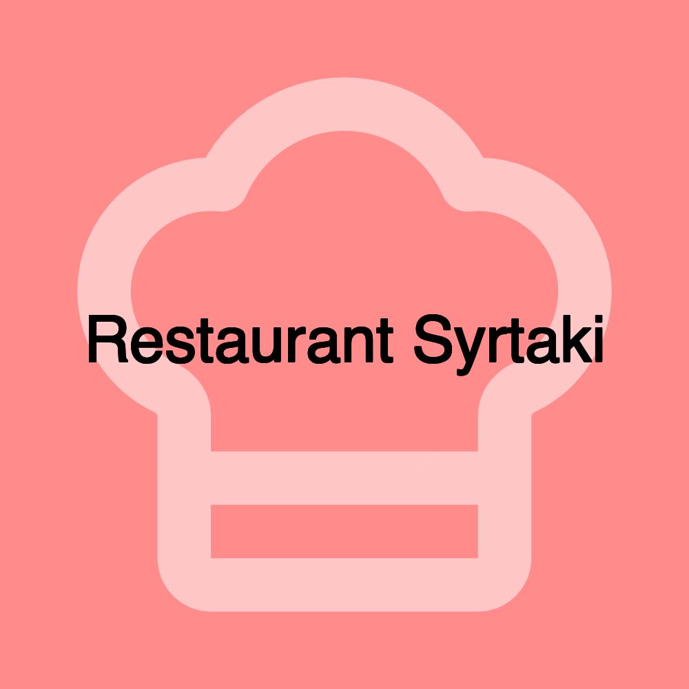 Restaurant Syrtaki