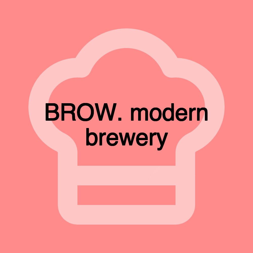 BROW. modern brewery