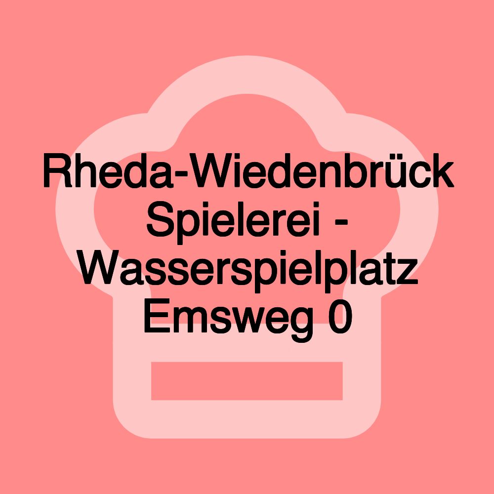 Rheda-Wiedenbrück Spielerei - Wasserspielplatz Emsweg 0