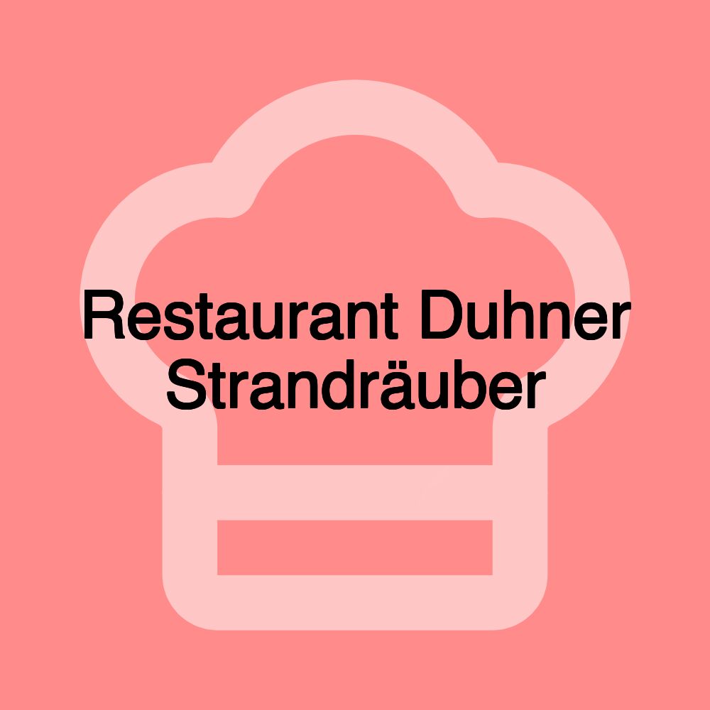 Restaurant Duhner Strandräuber