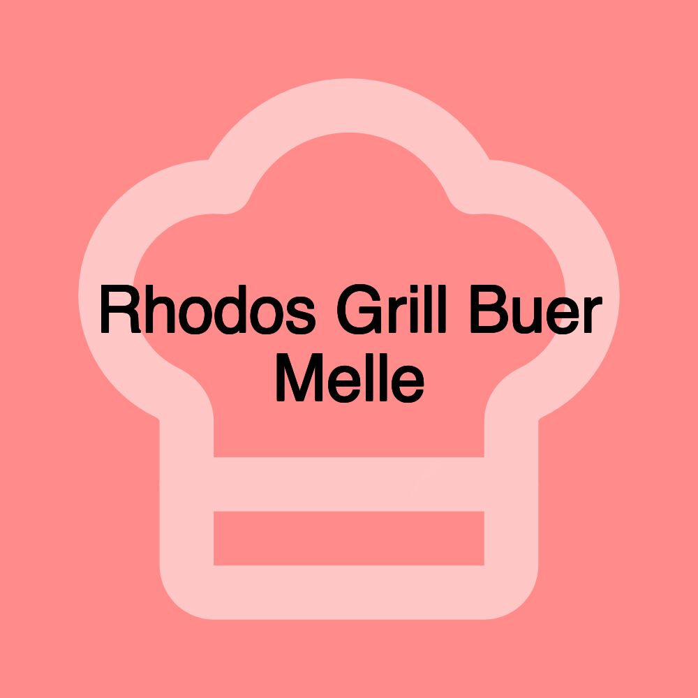 Rhodos Grill Buer Melle