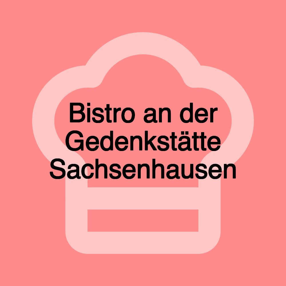 Bistro an der Gedenkstätte Sachsenhausen