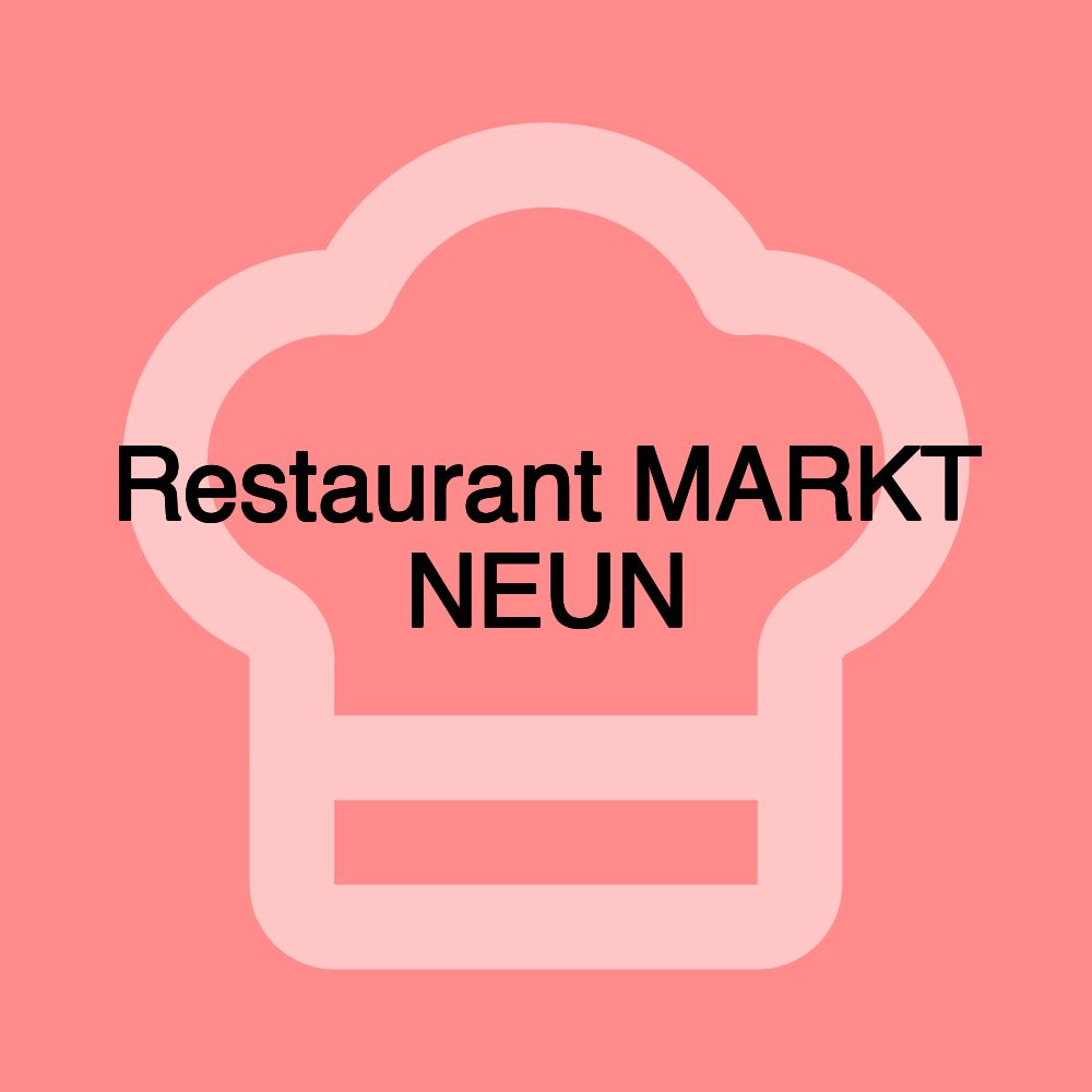 Restaurant MARKT NEUN