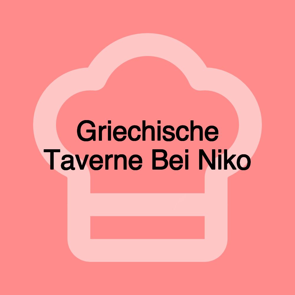 Griechische Taverne Bei Niko