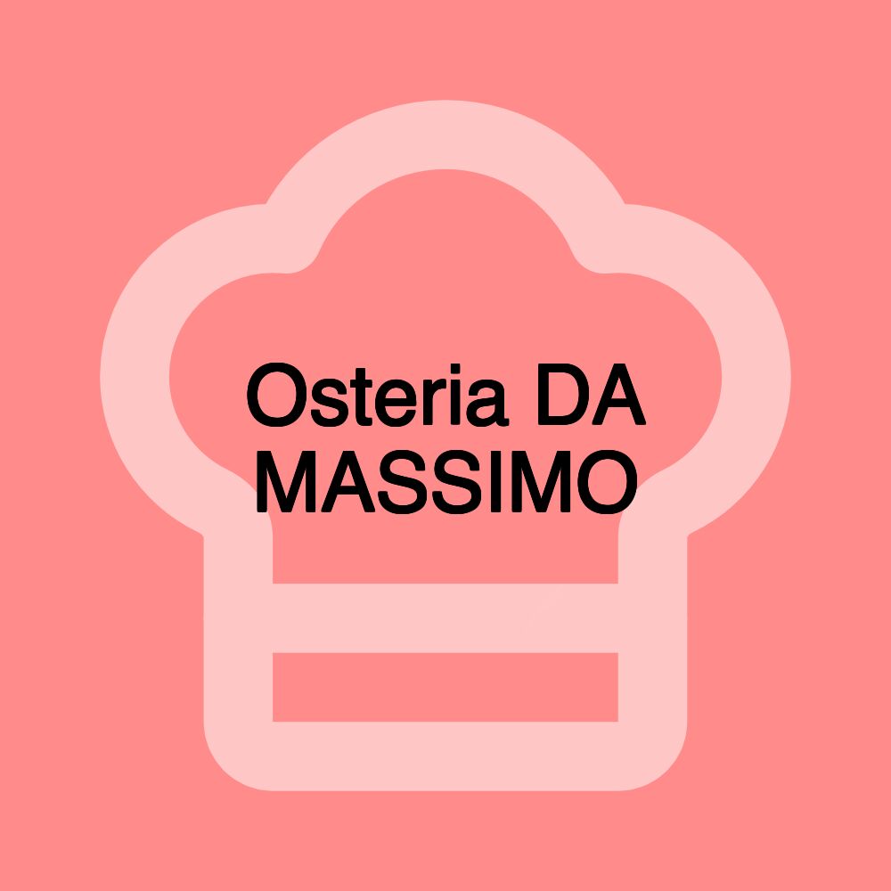 Osteria DA MASSIMO