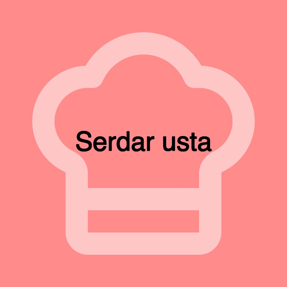 Serdar usta