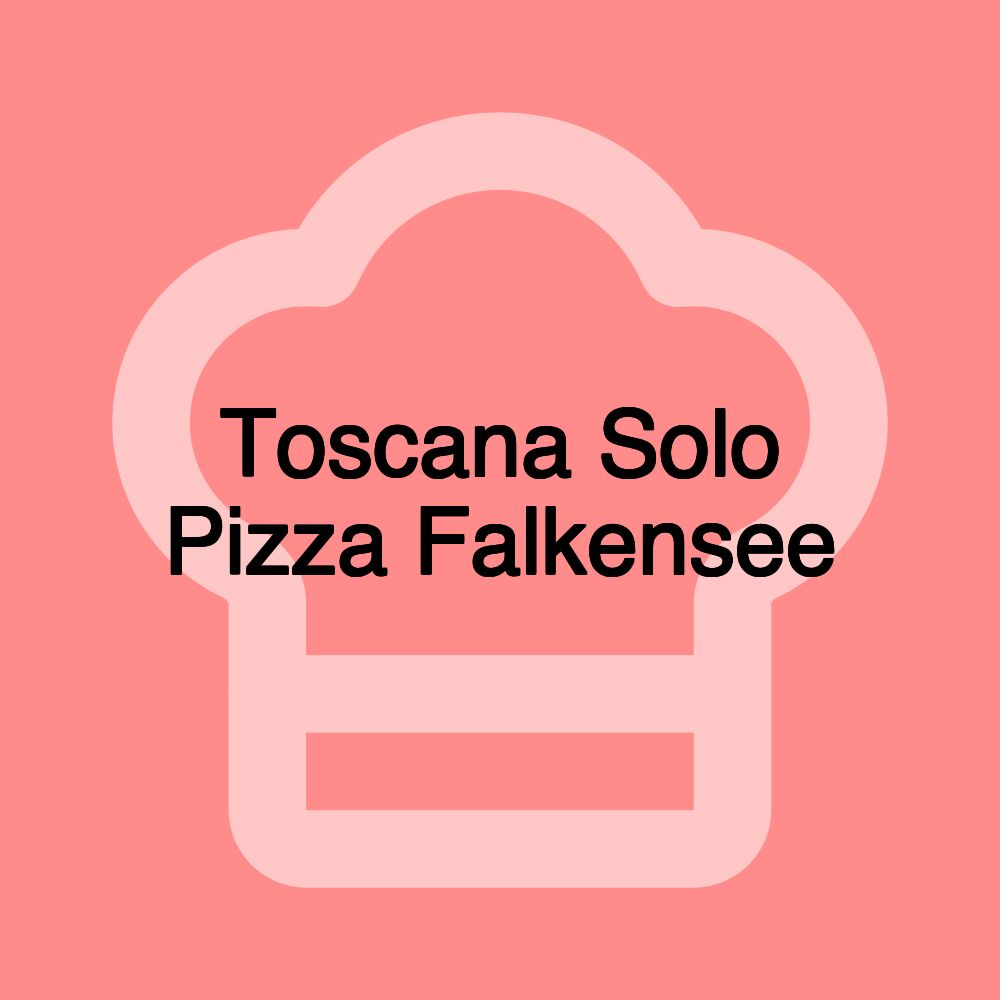 Toscana Solo Pizza Falkensee