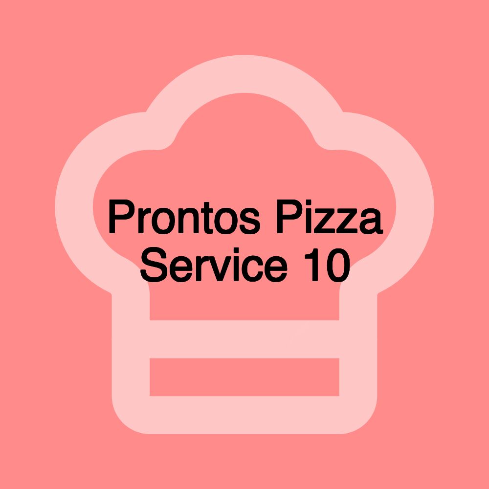 Prontos Pizza Service 10