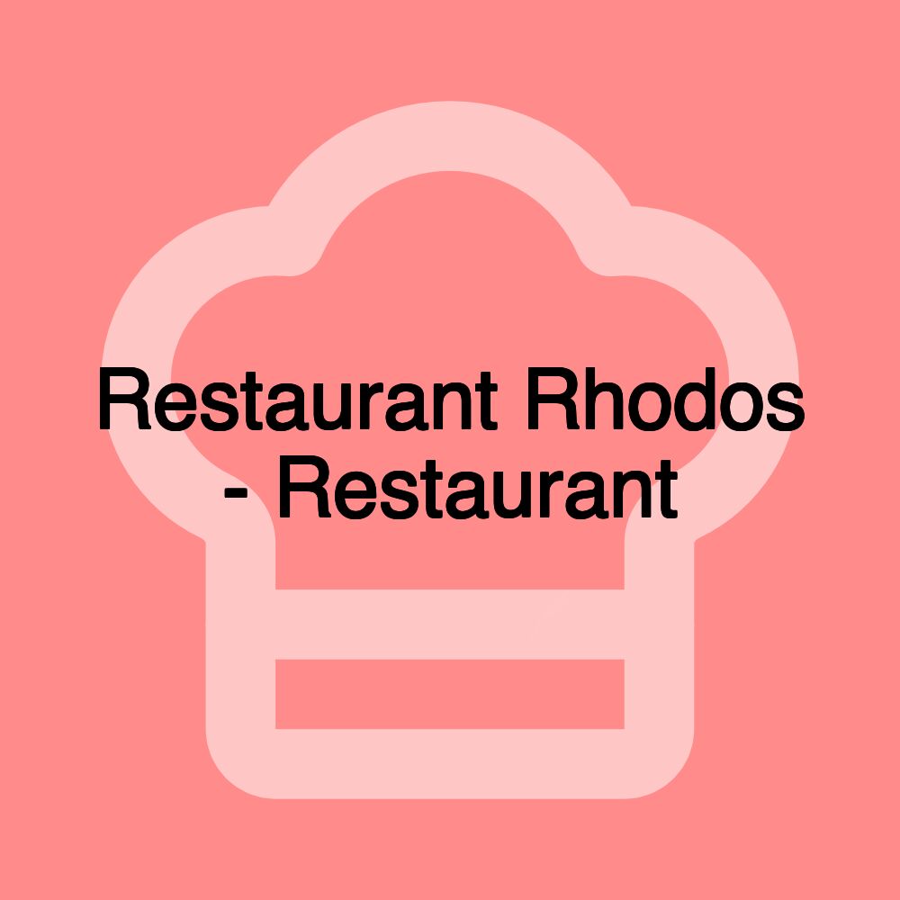 Restaurant Rhodos - Restaurant