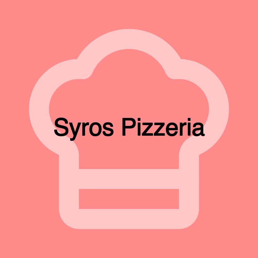 Syros Pizzeria