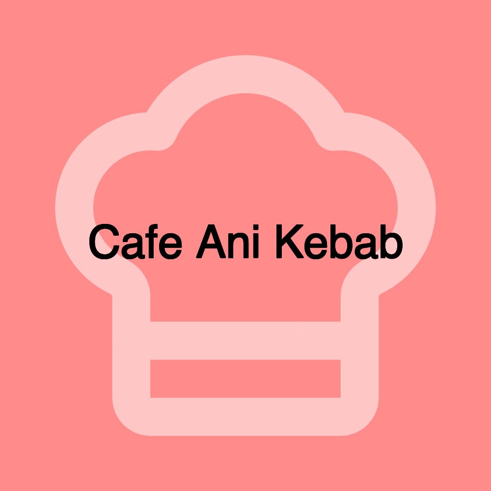 Cafe Ani Kebab