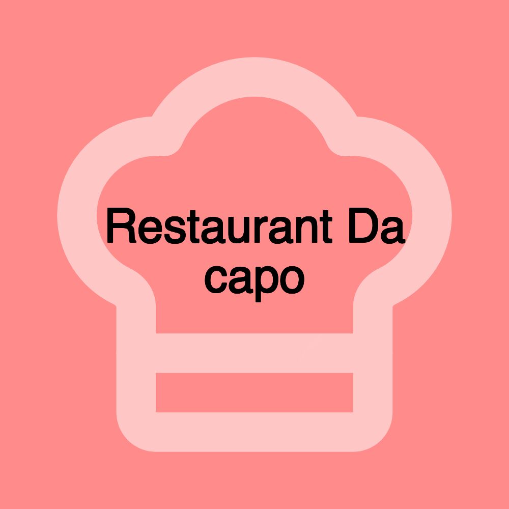 Restaurant Da capo