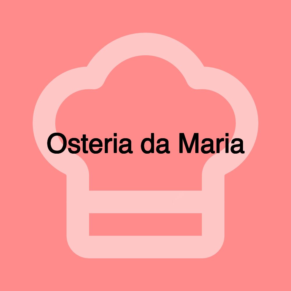 Osteria da Maria