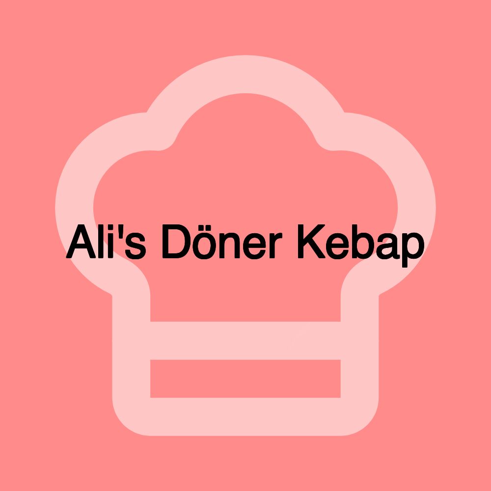 Ali's Döner Kebap