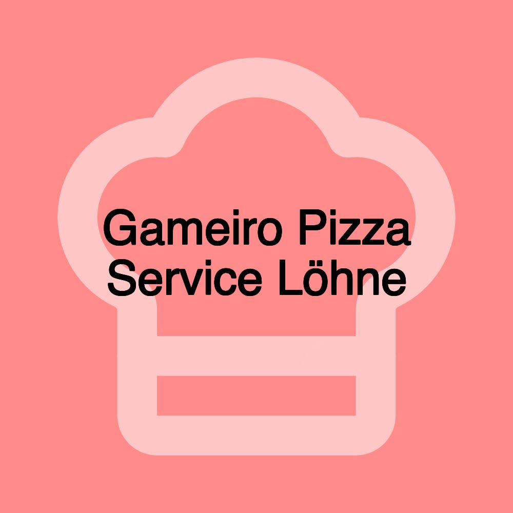 Gameiro Pizza Service Löhne