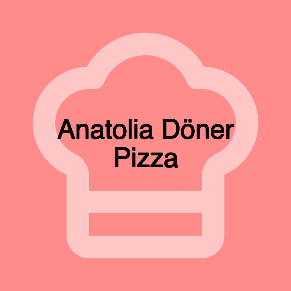 Anatolia Döner Pizza