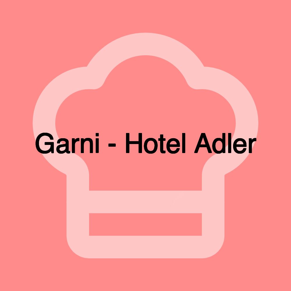 Garni - Hotel Adler