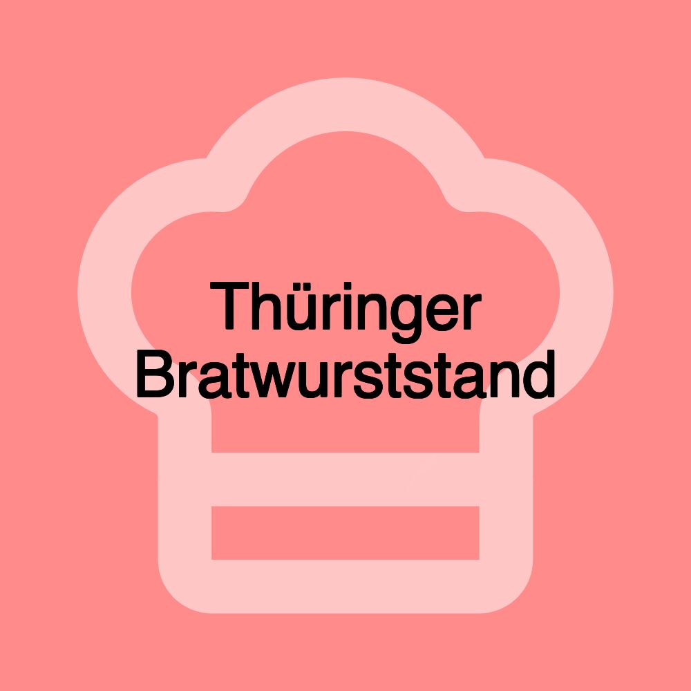 Thüringer Bratwurststand